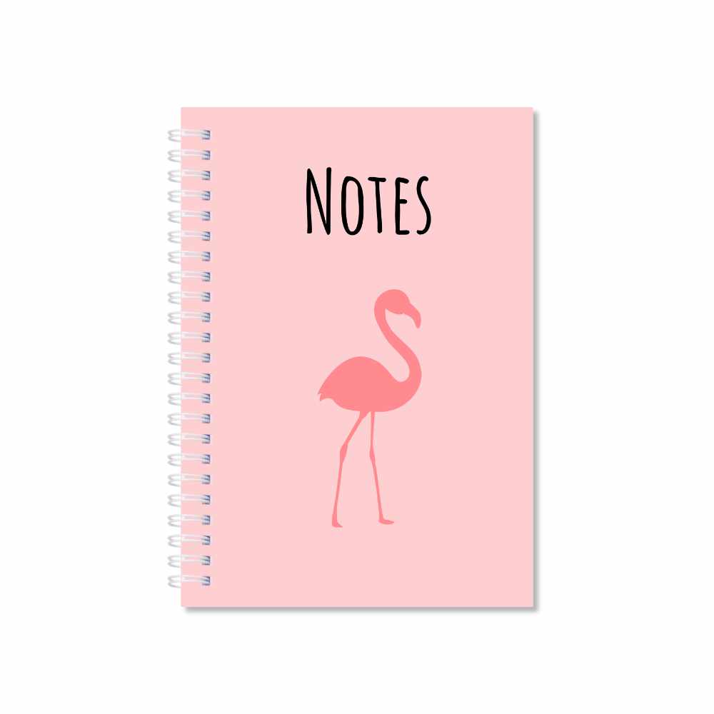 Notitieboek flamingo - Notitieboekjes, SALE - Lievely.nl