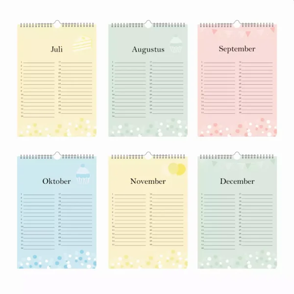 Verjaardagkalender feest - Afbeelding 3